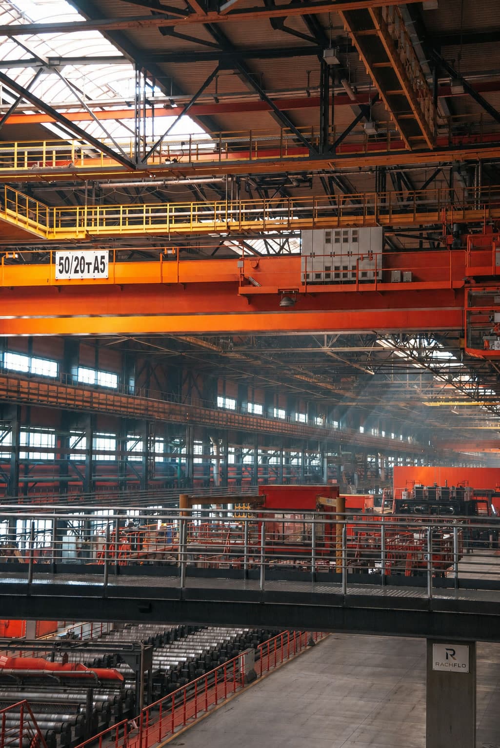 Industrial facility interior