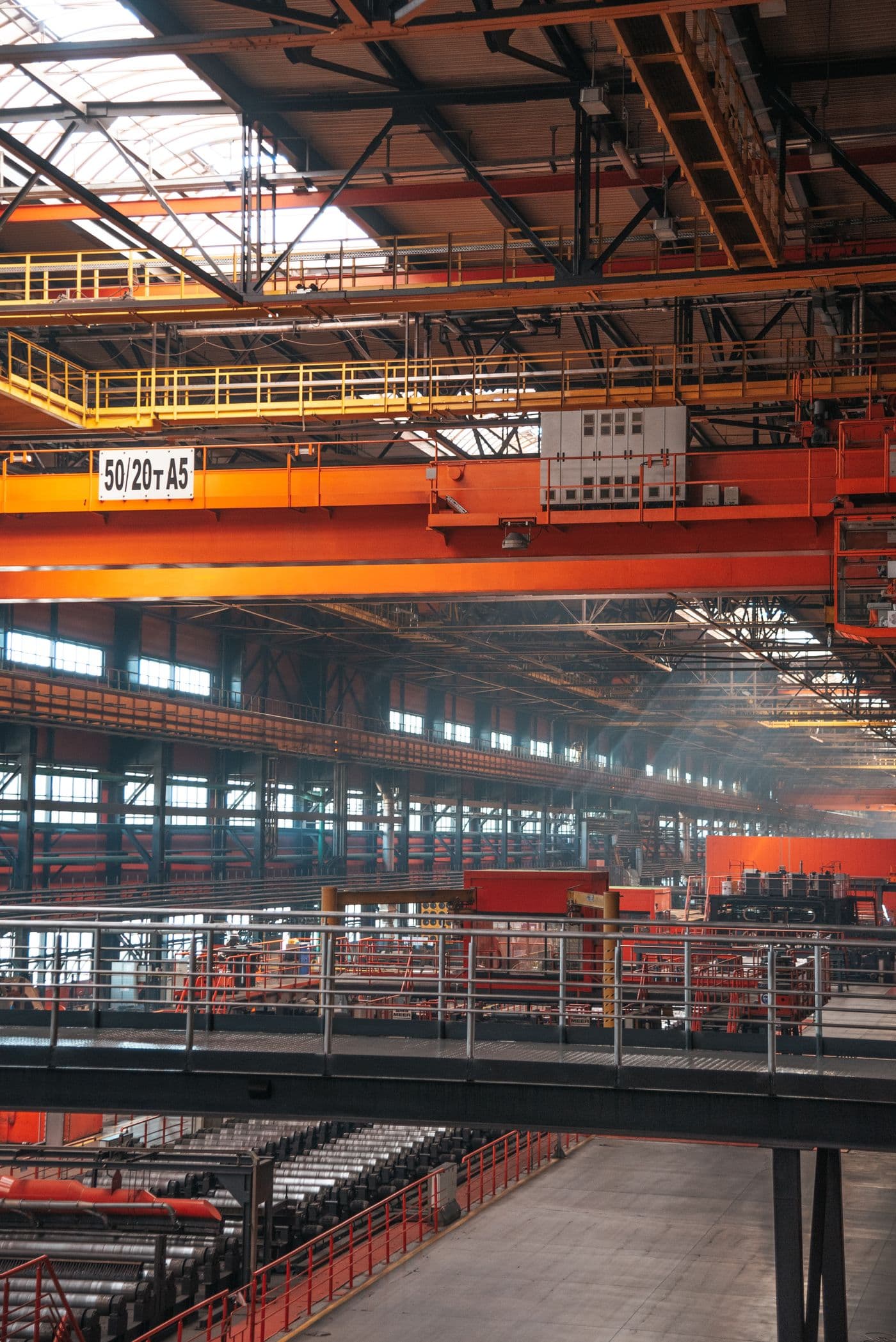 Industrial facility interior